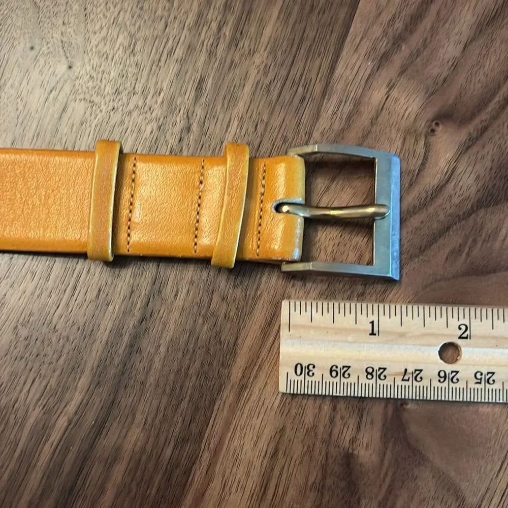 Vintage Harness House Leather Belt - 32